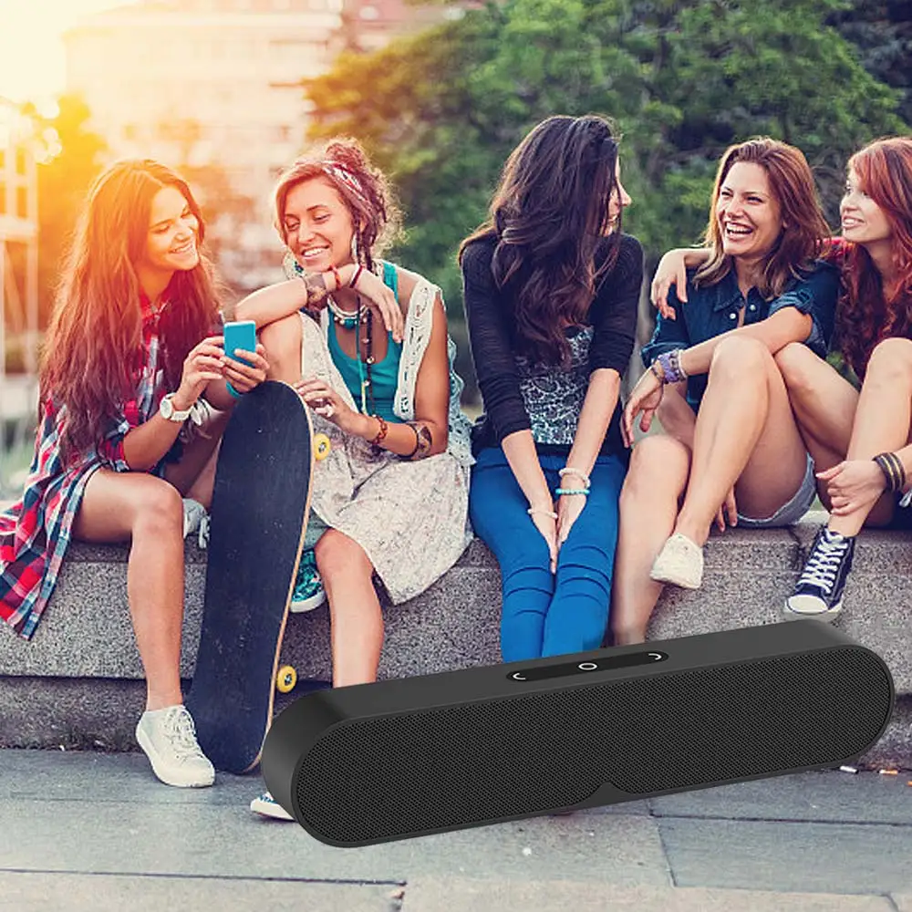 CBAOOO F1 Plus Bluetooth динамик Портативный беспроводной компьютерный динамик звуковая система 3D стерео бас Открытый громкий динамик для TF, AUX