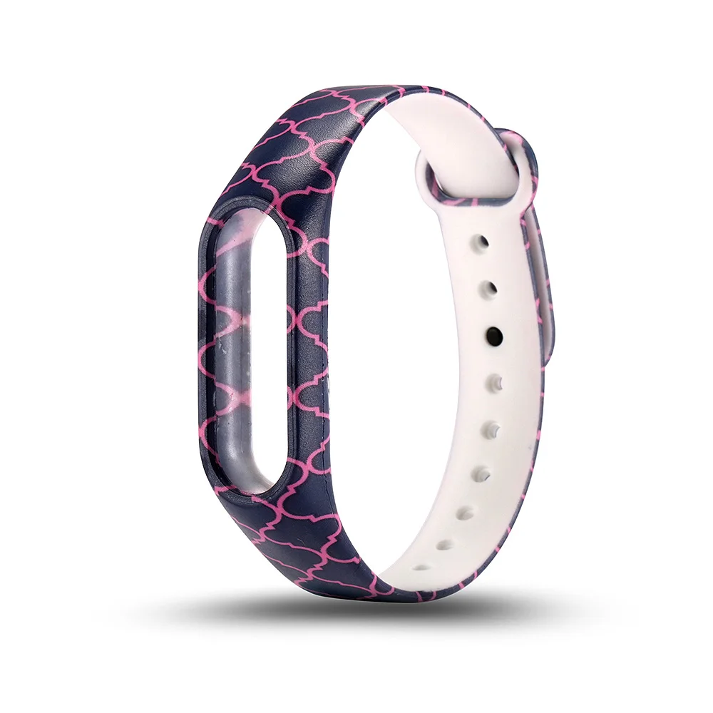 LEMDIOE цветной спортивный браслет для Xiaomi mi band 2 умные Аксессуары Силиконовый ремни