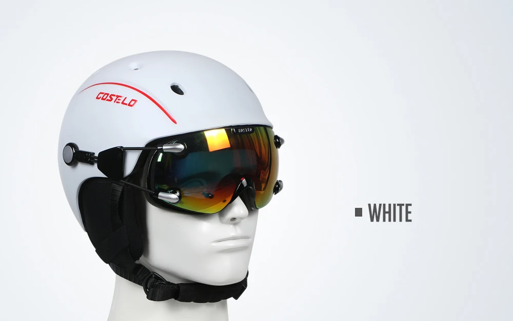 Шлем Costelo Airwolf для катания на лыжах и сноуборде Сверхлегкий дышащий Лыжный шлем со