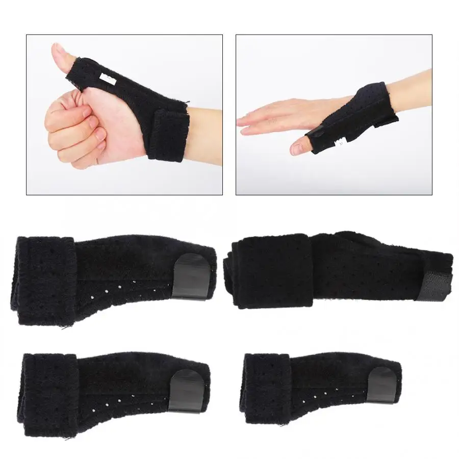 Audlt Children Adjustable Wrist Splint Brace Thumb Support Stabilizer Finger Protector Injury Aid Tool Health Care Bace Support