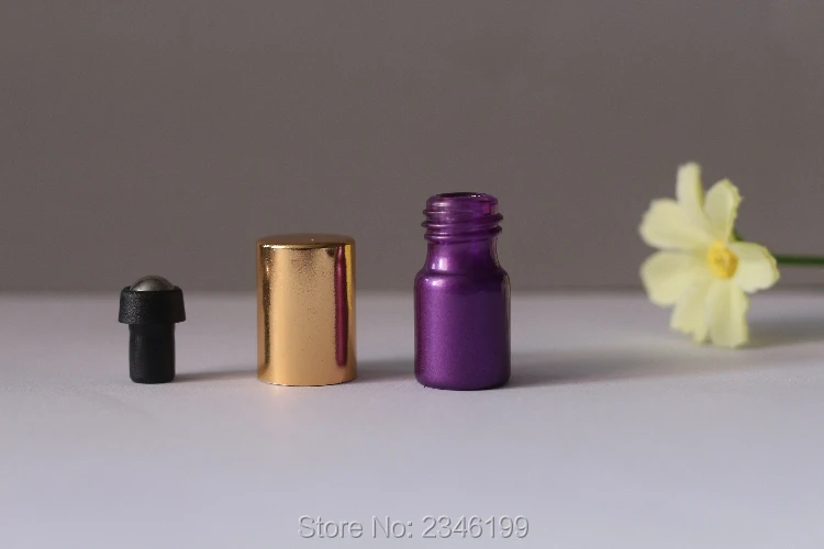 Мини Портативная фиолетовая бутылочка с ароматом 2ML10 0 шт./лот рулон стеклянного