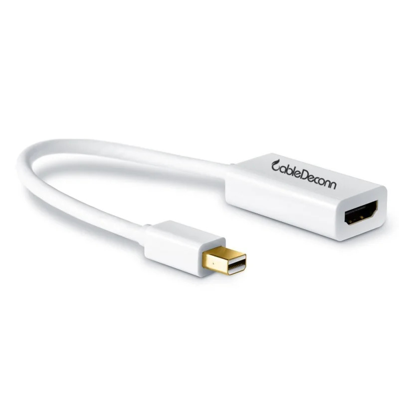 Порт Thunderbolt mini dp на HDMI Женский Кабель адаптер с аудио видео кабелем|mini to hdmi|mini dpto hdmi