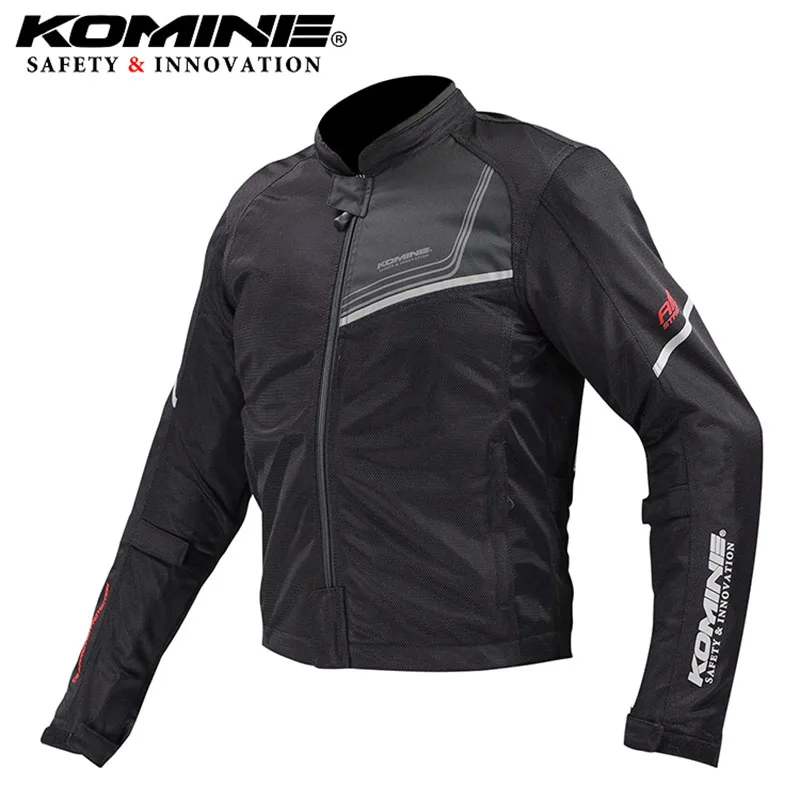 Komine японская оригинальная Мужская мотоциклетная куртка дышащая защита для тела