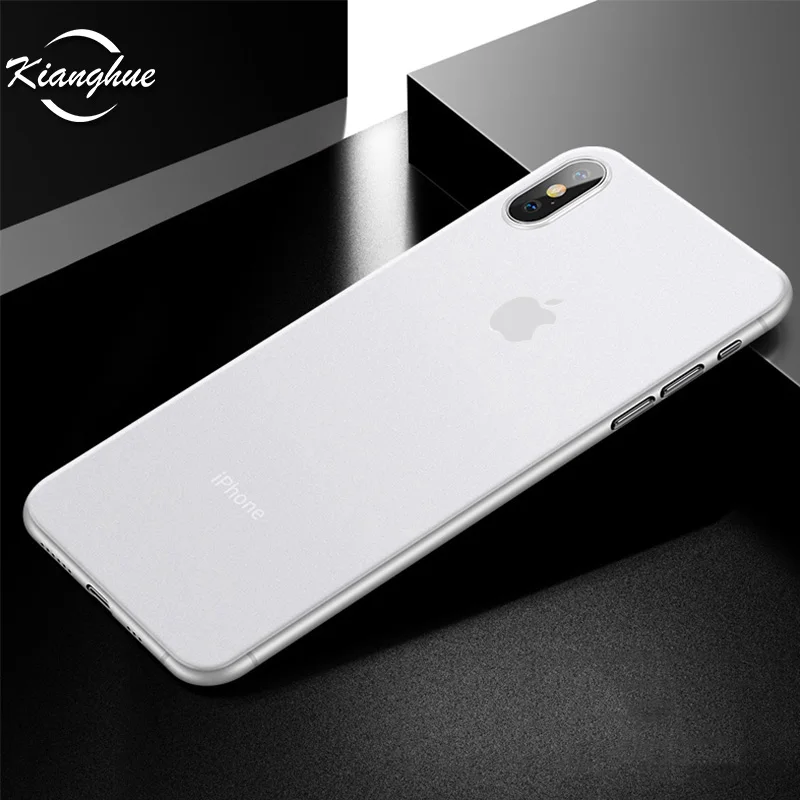 0,3 мм ультра тонкий чехол для телефона для Iphone 11 Pro Xs Max Xr X 8 7 6s 6 5S Plus Жесткий Pc матовый прозрачный чехол для телефона тонкий