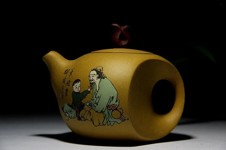 Настоящий исинский чайник у Олега ручная работа художник DUAN YUN QIN творчество