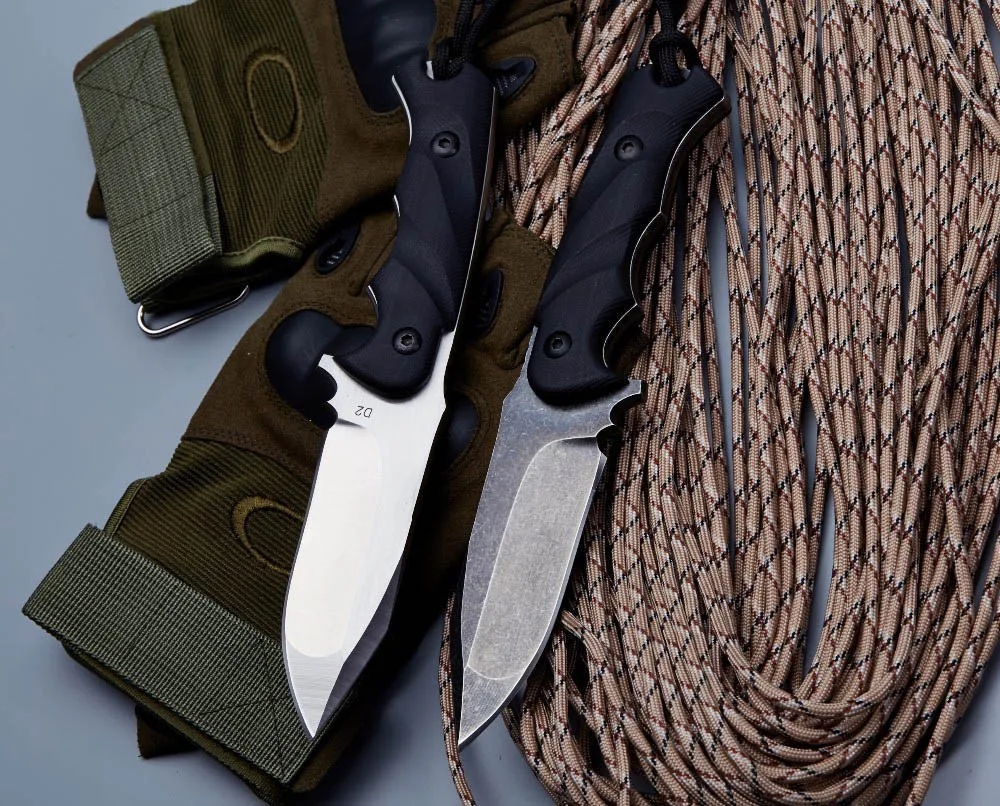 BGT M3 тактический прямой нож с фиксированным лезвием D2 ручка Tang G10 для выживания