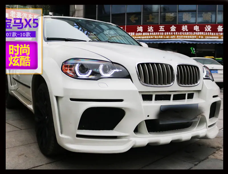 Стайлинга автомобилей фара для X5 фары 2007-2013 E70 глаза ангела фары светодиодный DRL сигнальные лампы Bi Xenon Hid авто аксессуары