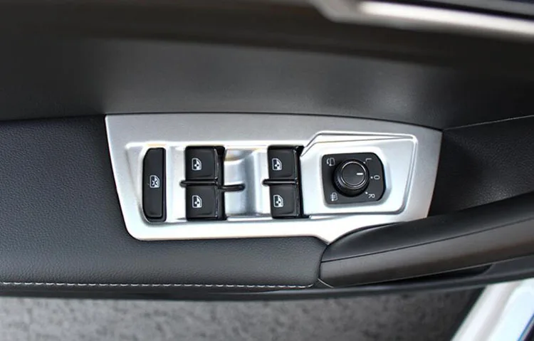 ABS Хромированная наклейка дверь окно стеклянная панель подлокотник отделка