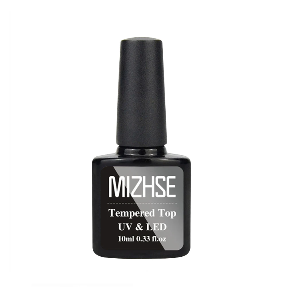 Tempering Top MIZHSE 10 мл Гель-лак для ногтей магический удалитель Замачивание от основы резиновое верхнее покрытие Esmalte Permanente праймер для ногтей закалка верхнее покрытие - Цвет: Tempering Top