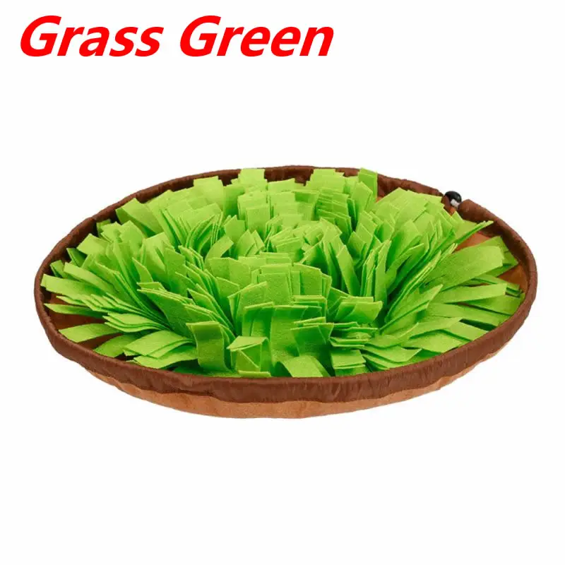 Grass Green Многофункциональный коврик для домашних животных, коврик для кормления собак, анти-клещ, миска для домашних животных, собак, кошек, потребляет энергию, медленное питание, одеяло паззл, миска - Цвет: Grass Green