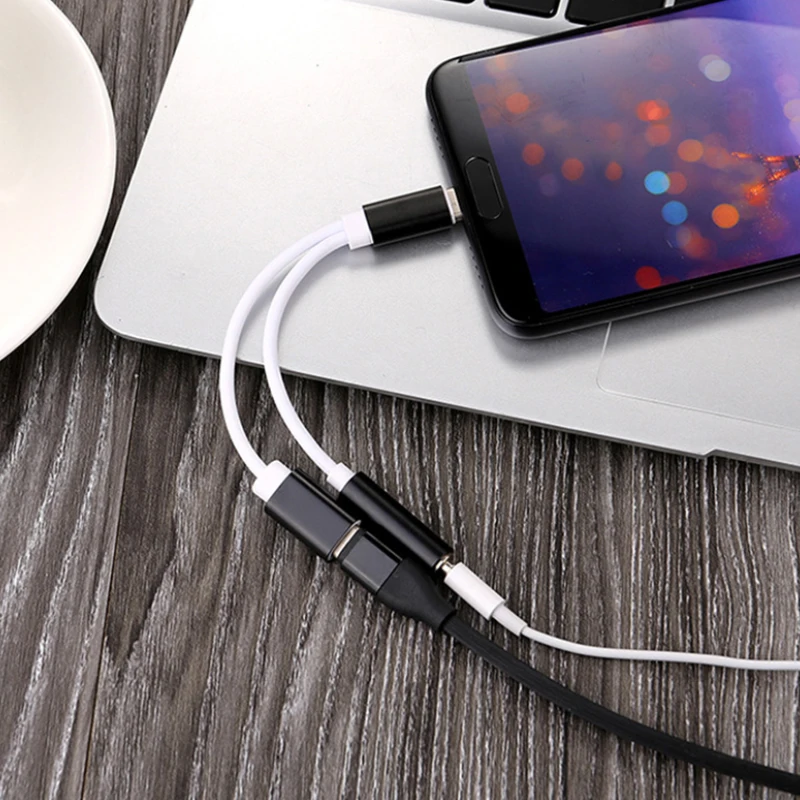 Тип-C кабель-Переходник USB C на 3 5 мм аудио наушники кабель адаптер для зарядки 2 в 1