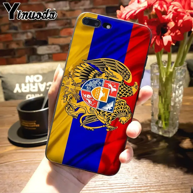 Yinuoda российский флаг герб Топ детальный чехол для телефона чехол для iPhone 7plus X 6 6S 7 8 8Plus 5S 11pro xs чехол для MAX XR