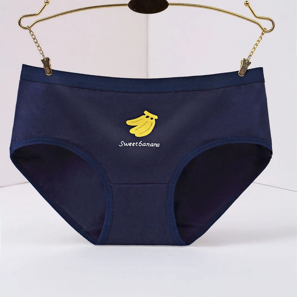 Нижнее белье женские хлопковые трусики с милым рисунком Calcinha нижнее белье дышащие розовые трусы нижнее белье