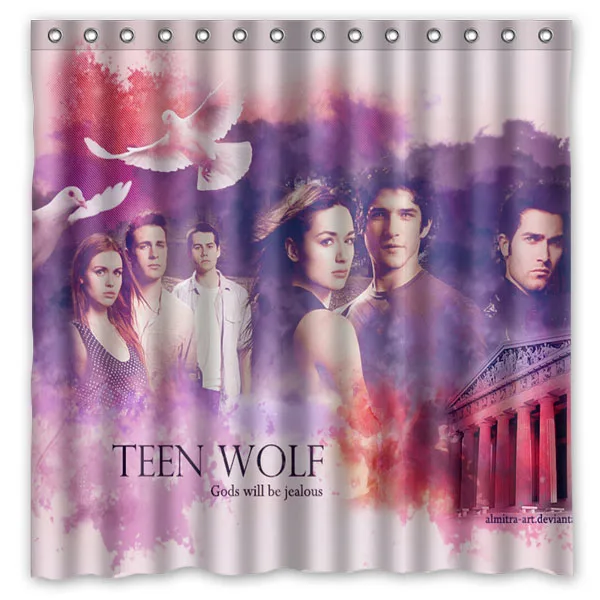 Шторы для душа из полиэстера водостойкие 180*180 см