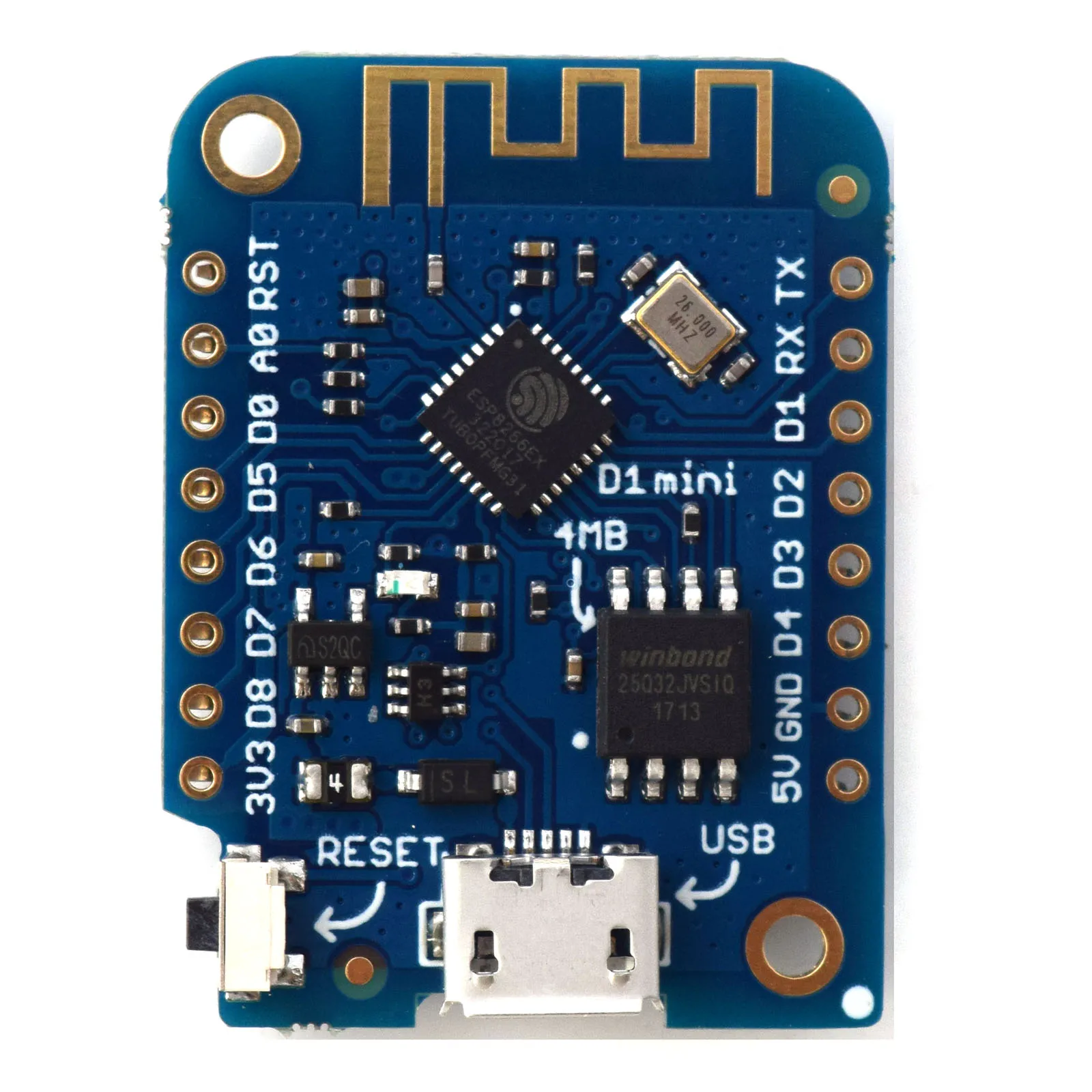 [Пенсионер] D1 мини V3.0.0 WI FI Интернет вещей Совет по развитию на основе ESP8266 4 Мб