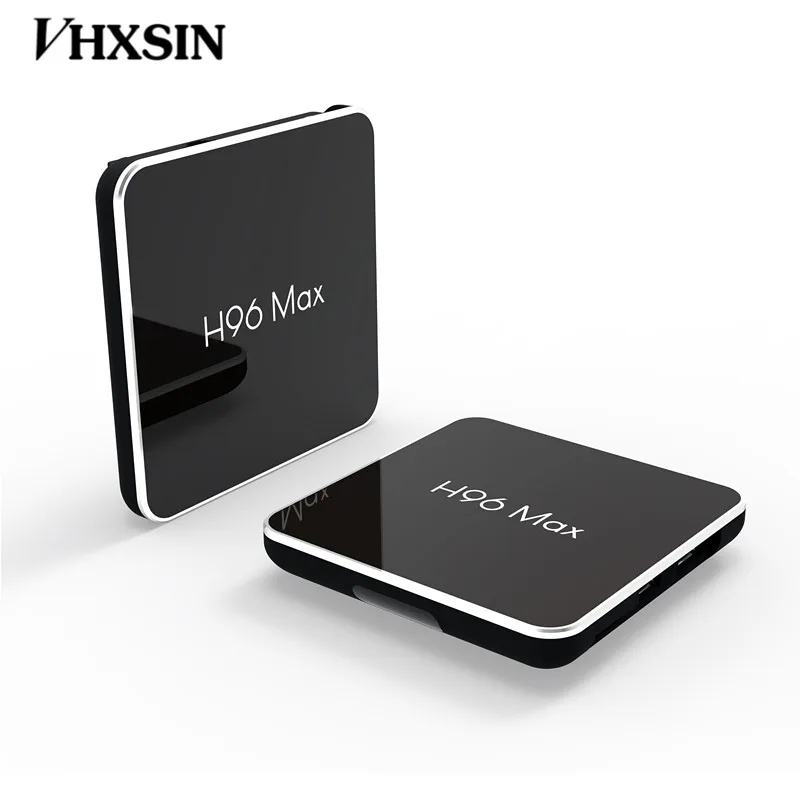 VHXSIN 2 шт./лот H96 Max X2 Amlogic S905X2 BT Quad Core 4K * 2K Android 8 1 TV Box ddr4 4 ГБ 32 IPTV smart tv box | Электроника