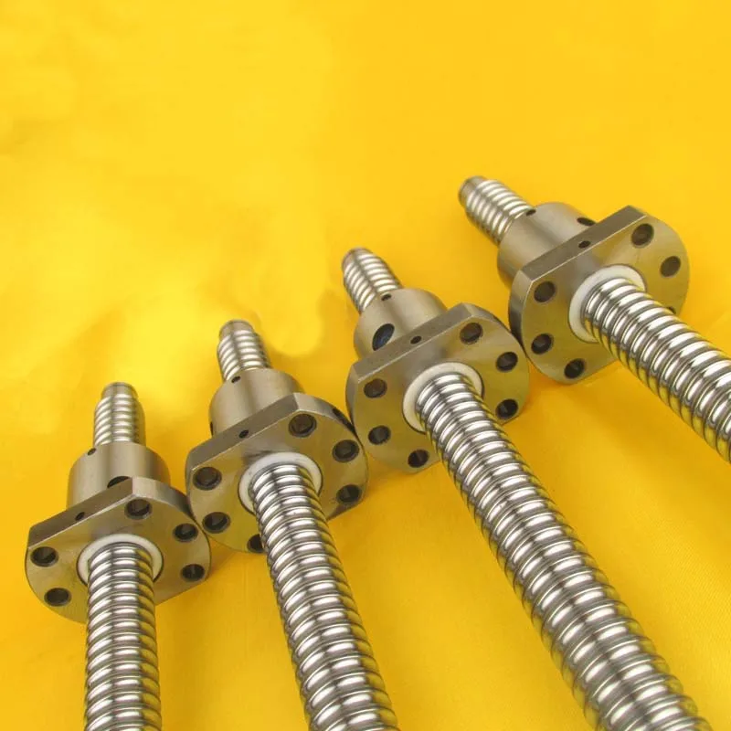 Шаровой шуруп SFU1204 L200mm шаровой с одинарной гайкой для CNC