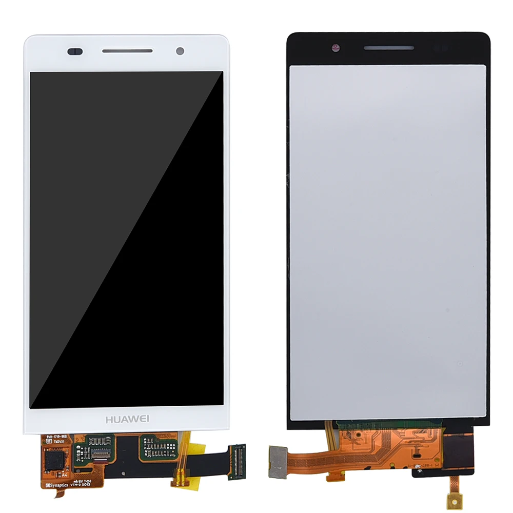 ЖК дисплей для Huawei Ascend P6 с сенсорным экраном и дигитайзером в сборе рамкой замены