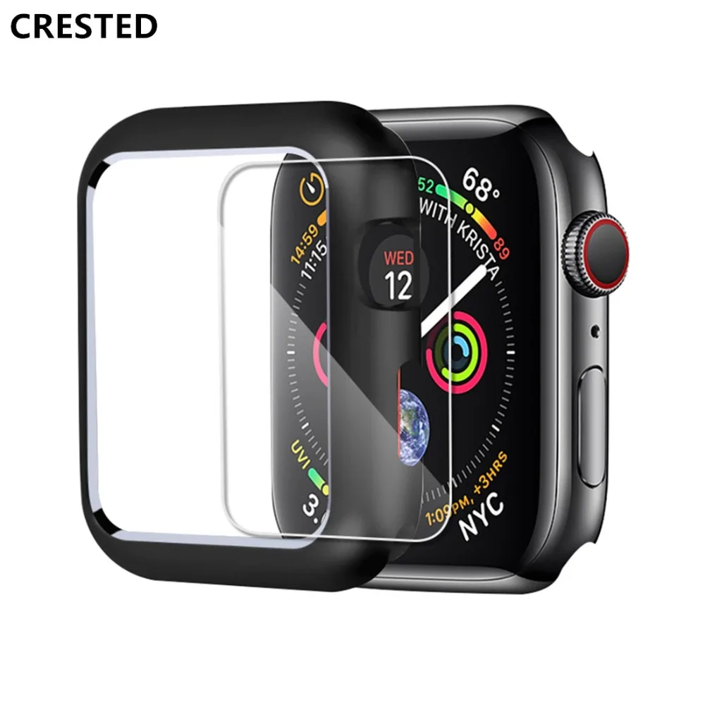 Хохлатая Магнитная Крышка для apple watch чехол 4 3 44 мм/42 мм iwatch ремешок 40 мм/38 защита
