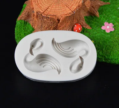 Фламинго силиконовые формы шоколадные Sugarcraft помадка кекс украшение для кексов