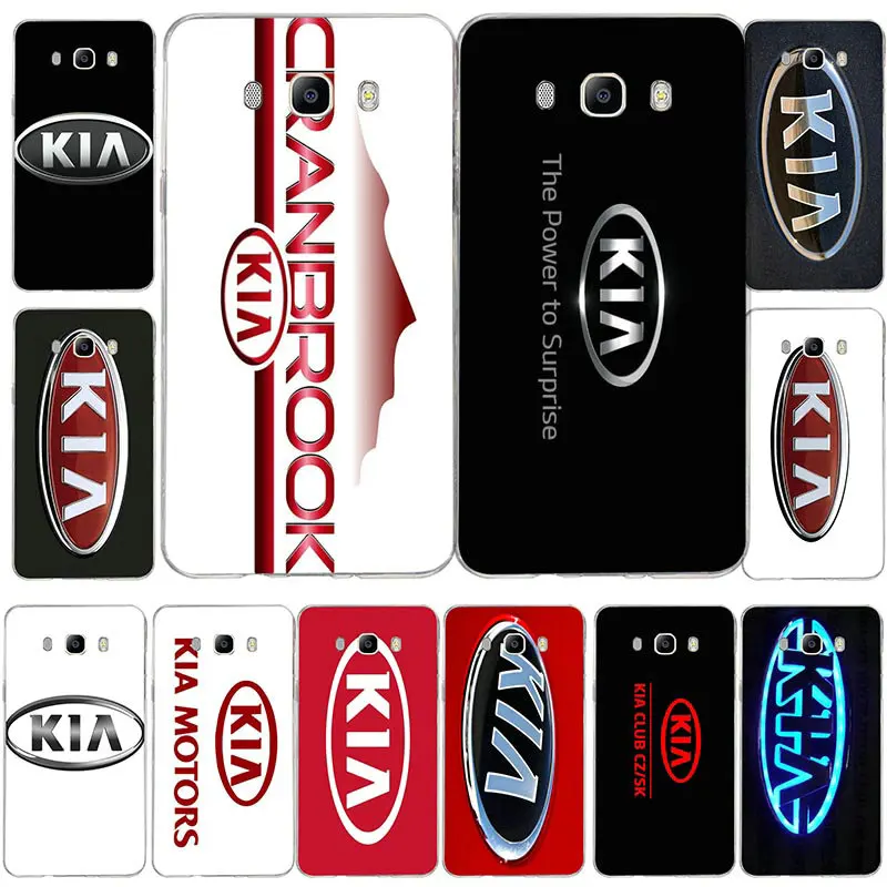 Модный логотип Kia корейские марки автомобилей, выпущенные для Coque samsung Galaxy J1 J2 J3 J5 J7 A3 A5 A7 Чехол Мягкий ТПУ силиконовый чехол для телефона