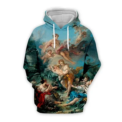 Hoodies PLstar Cosmos Mercury Confiding The Infant Bacchus 3D печатная Толстовка/куртка/мужская женская одежда в стиле хип-хоп - Цвет: Hoodies