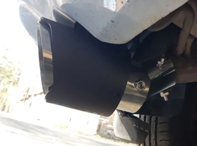 Глушитель из углеродного волокна, нержавеющая выхлопная труба для Chevrolet Cruze chevy cruz 1,6 2009 2010 2011 2013 аксессуары
