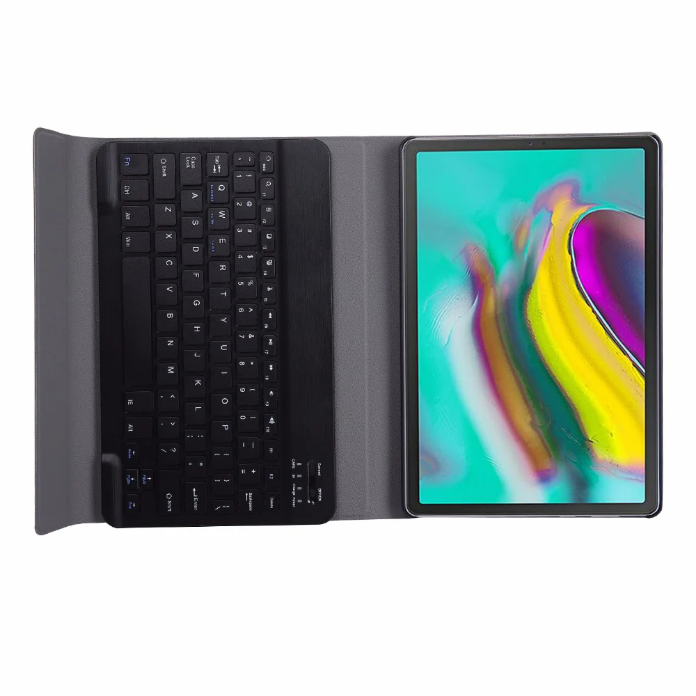 Кожаный чехол премиум-класса для samsung Galaxy Tab A 10,1 T510 T515, SM-T510 чехол, съемная Bluetooth клавиатура+ ручка+ пленка