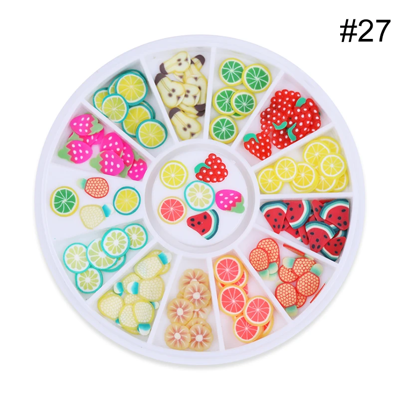pattern-27 BORN красивые смешанные украшения в колесиках камень гвозди гвоздики со стразами нерегулярные бусины для гель-лака 3D украшения ногтей аксессуары - Цвет: pattern-27