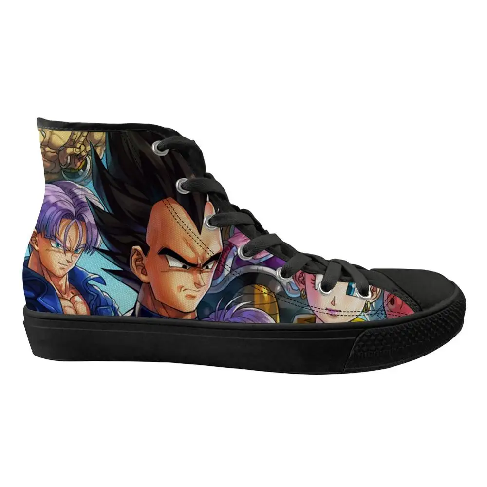 CDHJ1041Z38 ELVISWORDS Вегета Dragon Ball Вулканизированная обувь Прохладный высокие холщовые Супер Saiyan GT Z Гоку удобные кроссовки для обувь мальчиков для мужчин - Цвет: CDHJ1041Z38