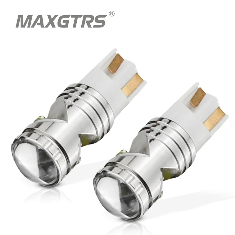 2x Высокая мощность T10 W5W 15 Вт 194 168 Cree чип XP-E Белый светодиодный фонарь DRL резервный обратный клина Карта Купол внешний светильник