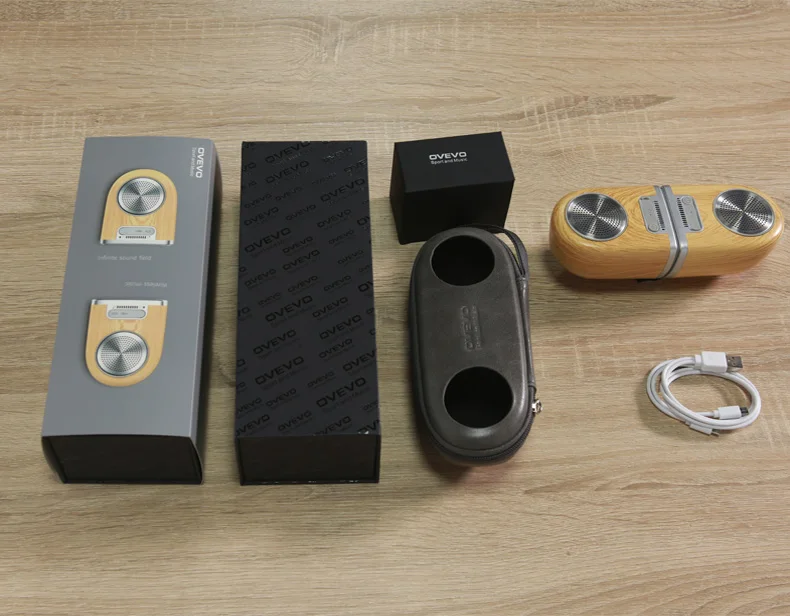 OVEVO Танго D10 двойной Беспроводной Bluetooth Динамик мини магнитное крепление на