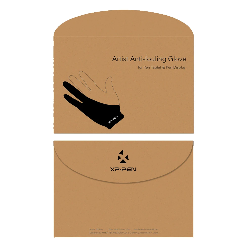 Перчатки XP-Pe перчатки анти-обрастания для рисования планшета/дисплей