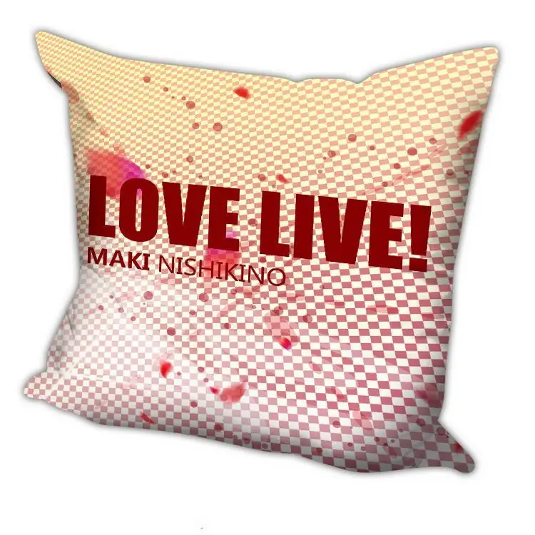 Наволочка для подушки Hobby Express Nishikino Maki Love Live Аниме Dakimakura H015|square pillow cover|anime dakimakuralove