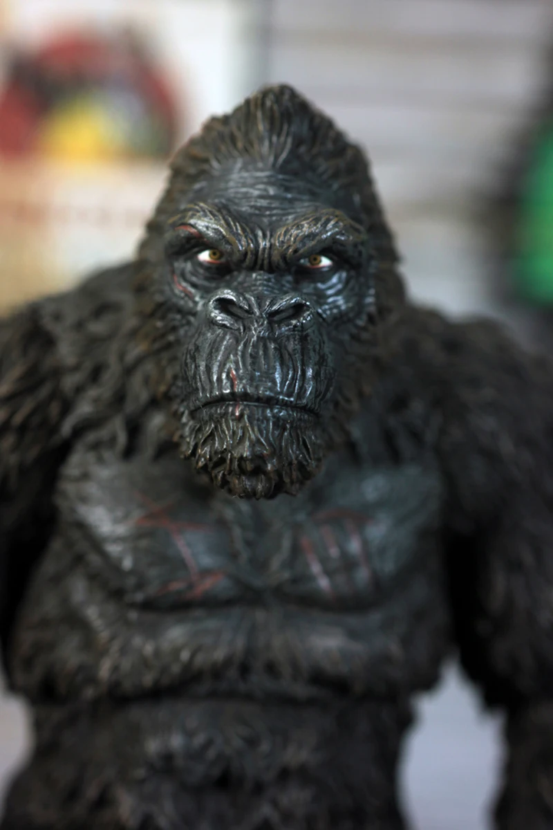 18 см высокая мультяшная Аниме Фигурка Kong Skull остров KINGKONG фигурка коллекция фигурка модель дисплей Коллекция игрушек подарок