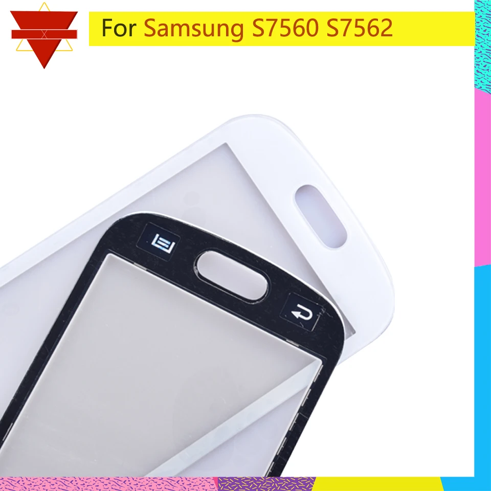 10 шт \ Лот Новый S7560 S756 для samsung galaxy Trend GT S7562 дигитайзер сенсорный экран Замена