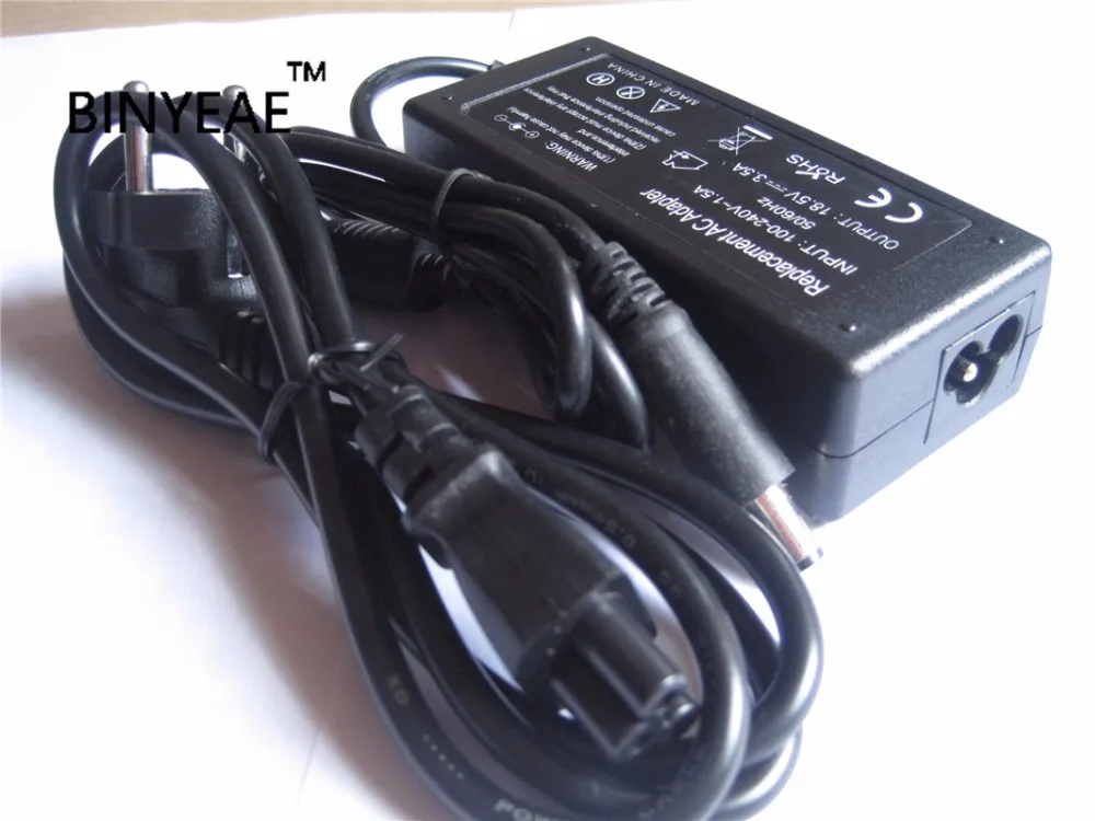 18 5 V 3.5A 65w AC адаптер Зарядное устройство с шнуром питания для COMPAQ PRESARIO CQ60 CQ70 G61 G71 CQ61