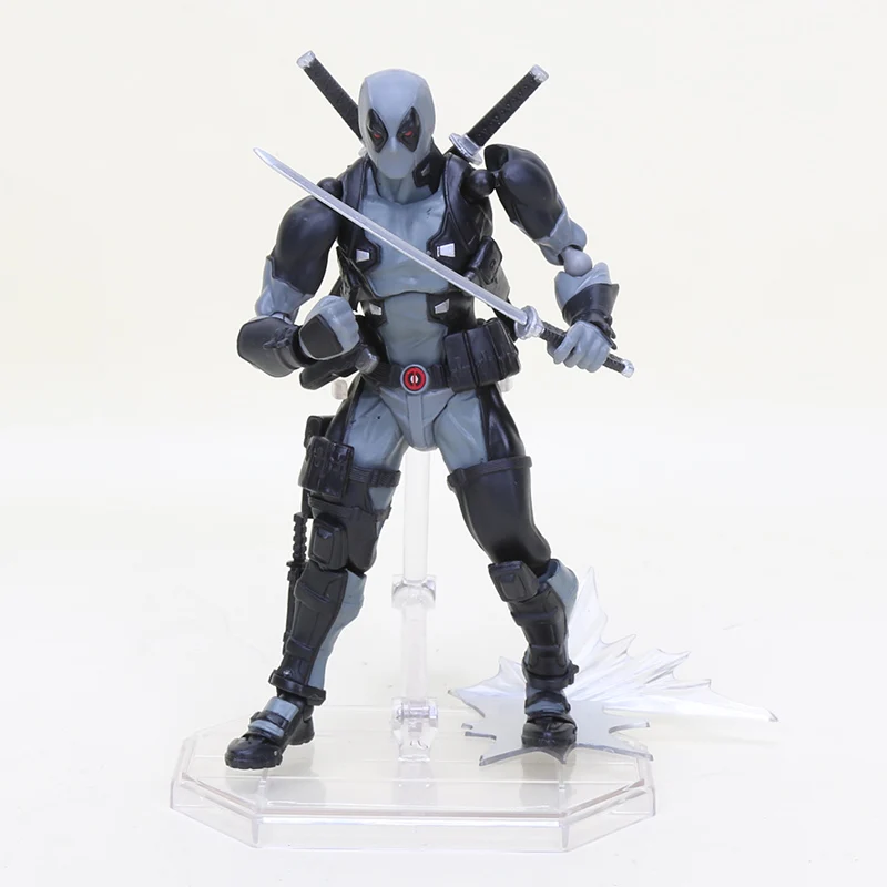 14-16 см игрушки Marvel Revoltech серия Мстители эндгейм супергерой Дэдпул Человек-паук Веном Росомаха Карнаж Figma модель куклы