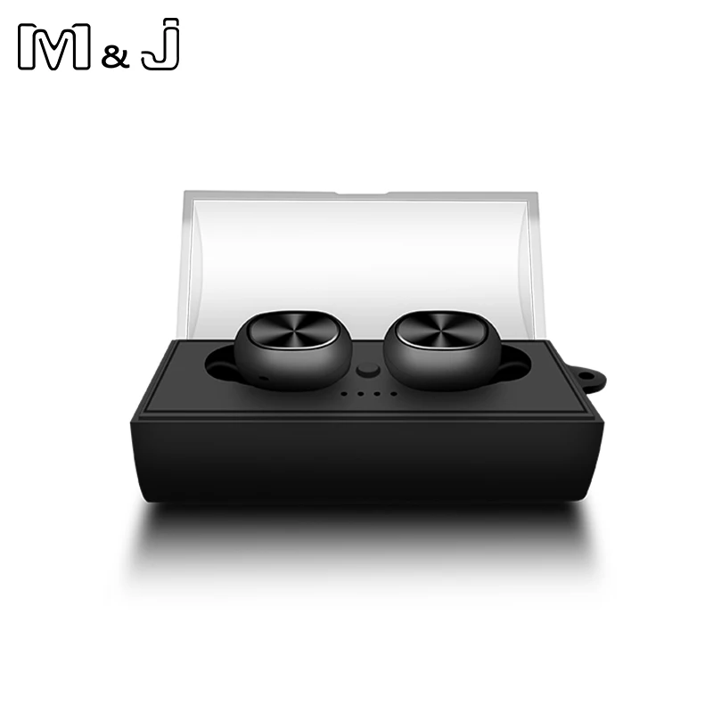 M& J беспроводные наушники TWS Bluetooth наушники для телефона настоящие беспроводные мини наушники Bluetooth наушники гарнитура с микрофоном