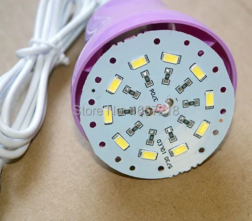 Мобильный светодиодный светильник с интерфейсом USB 12 В переменного тока 5 Вт 10 шт.