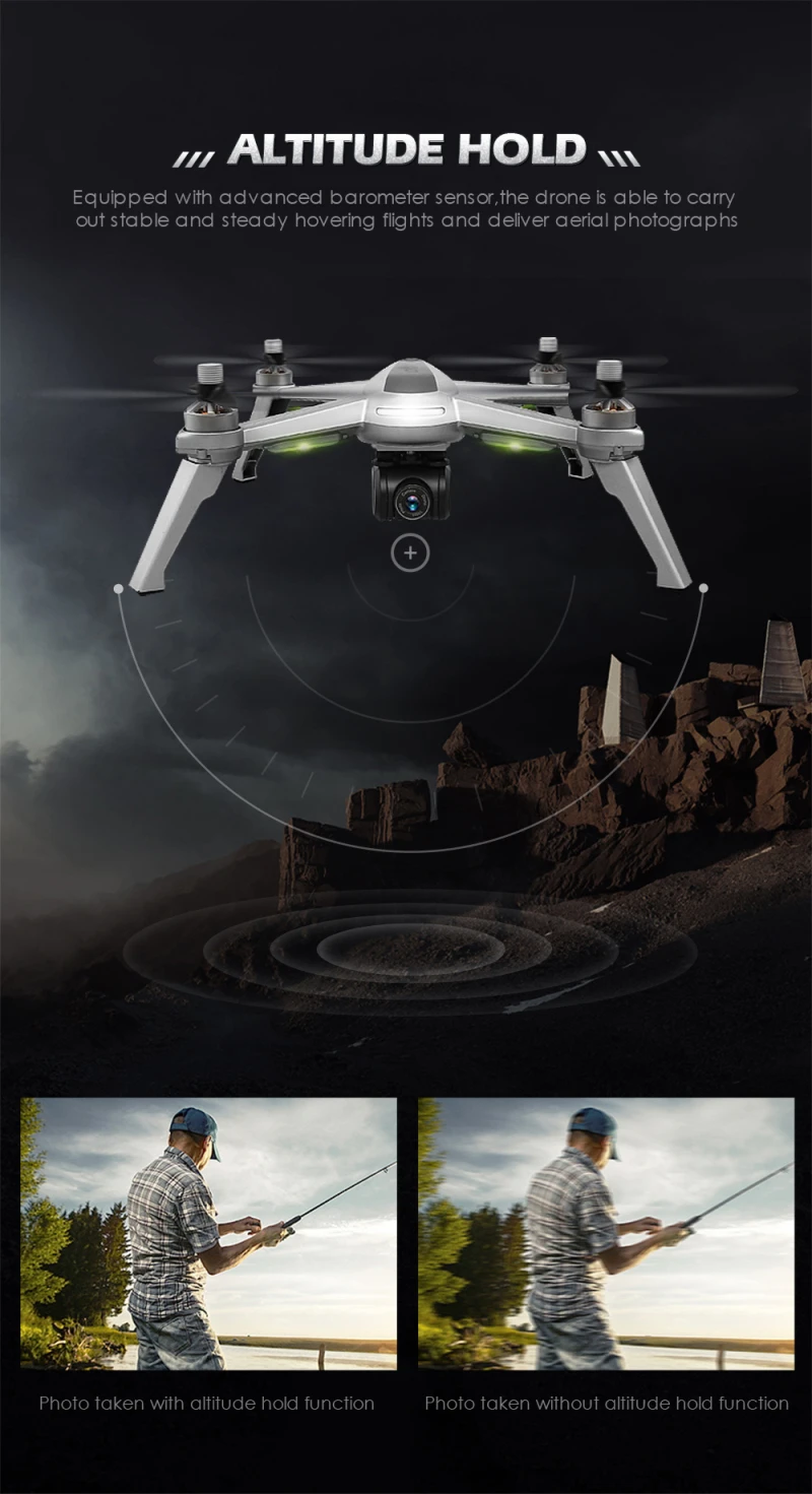 JJRC JJPRO X5 gps Дрон Профессиональный бесщеточный 5G WiFi FPV позиционирование высота удержания 1080P камера с 2 батареями RC Квадрокоптер