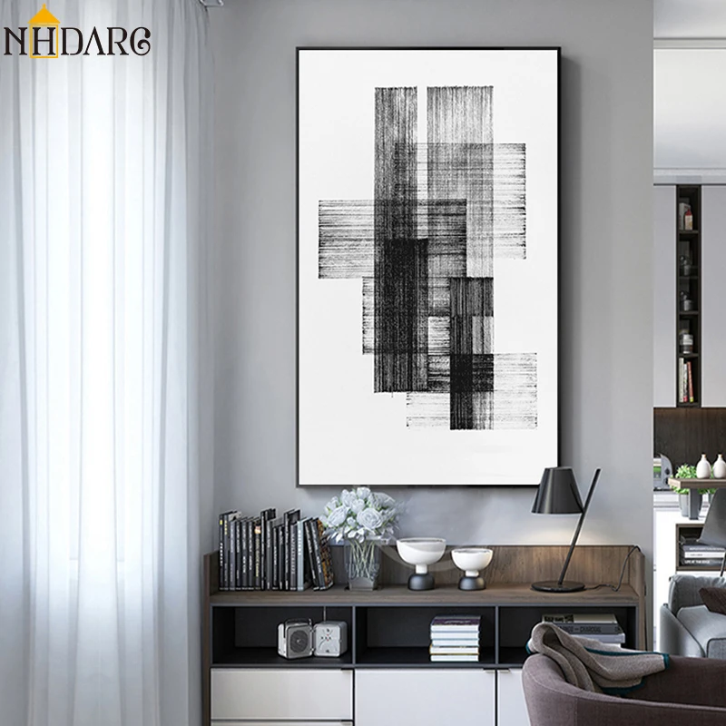 

Nordic Modern Fashion Simple Abstract Style Posters and Prints Canvas Painting Wall Art Wall Pictures for Living Room Home Decor