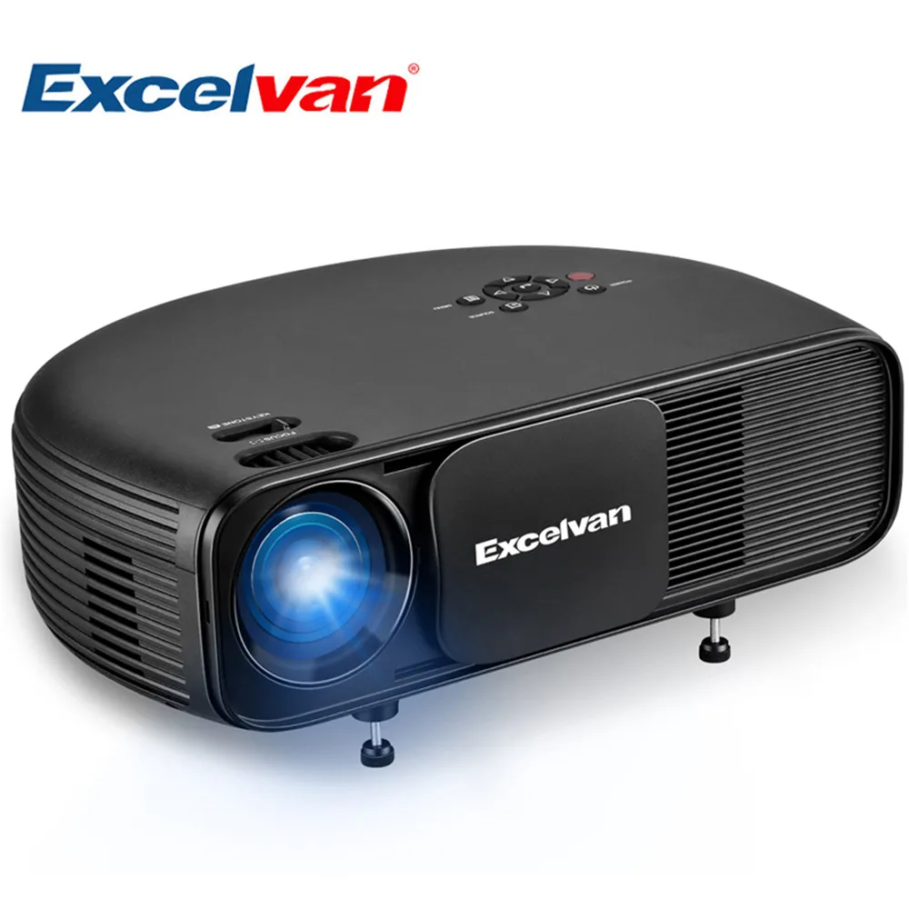 Excelvan CL760 обновленный CL720 HD ЖК проектор 3200 люмен 1280*800 LED 1080P для - Цена: 17 885,05 руб.