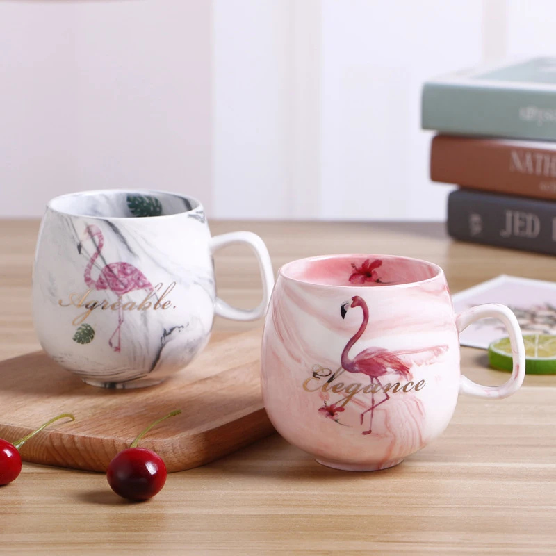

Nordic Stone Mark Cup фламинго, кофейная кружка для молока, чашка для завтрака