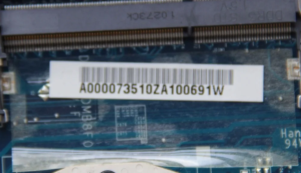 A000073510 для Toshiba L600 L645 материнская плата ноутбука DATE2DMB8F0 с 216 0772000 GPU на борту HM55 DDR3