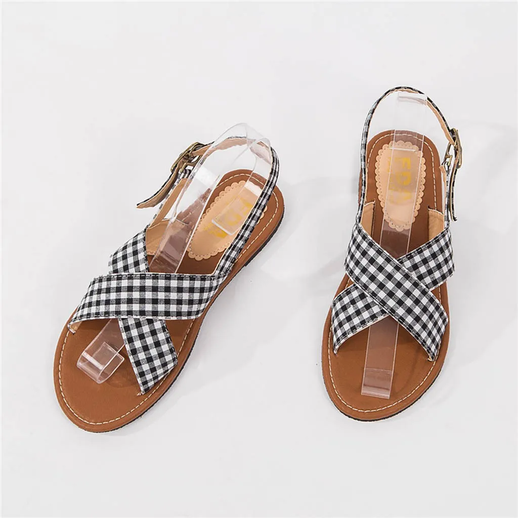 SAGACE/летние женские модные пляжные сандалии в римском стиле с открытым носком