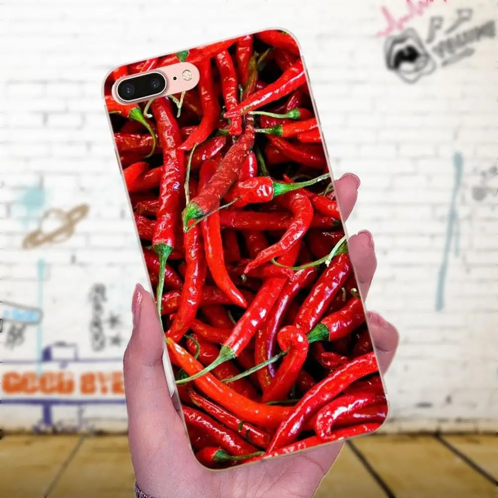 Для LG G4 G5 G6 K4 K7 K8 K10 2017 V10 V20 V30 Stylus Nexus 5 5X G2 G3 mini spirit Soft Capa Coque Sweet Pepper And Red | Мобильные
