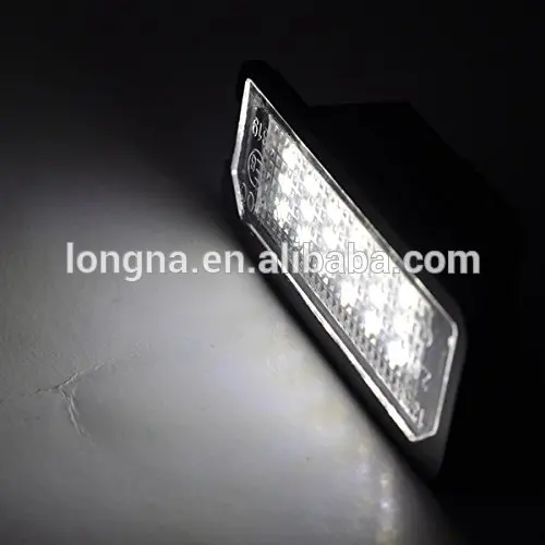 Белый комплект LED Номерные знаки для мотоциклов лампа подходит Volkswagen CC Гольф/GTI (MK4
