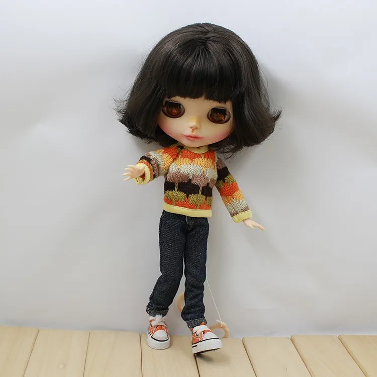 DBS blyth куклы icy одежда цветной свитер подходит 1/6 bjd обычный шарнир Озон licca тела|blythe