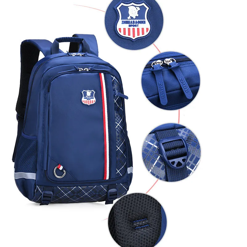 Детские школьные ранцы для девочек и мальчиков водонепроницаемые